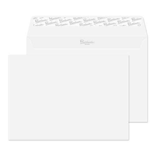 Blake Premium Business Brilliant White Peel & Seal Wallet 162X229mm 120Gm2 Pack 500 Code 37707 3P Blake Envelopes