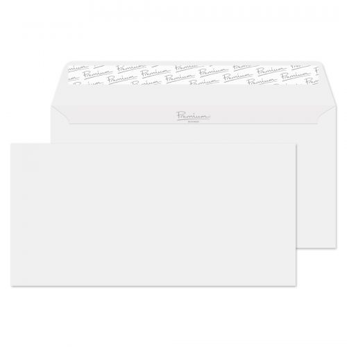 Blake Premium Business Wallet Peel and Seal Brilliant White DL 110X220mm 120gsm (Pk 500) Code 37882