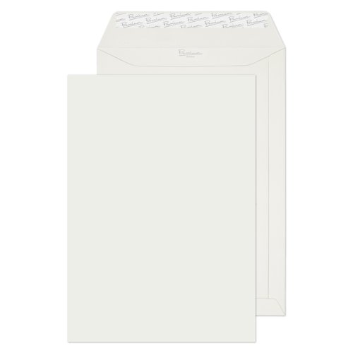 Blake Premium Business Brilliant White Wove Peel & Seal Pocket 324x229mm 120gsm Pack 250 Code 37891