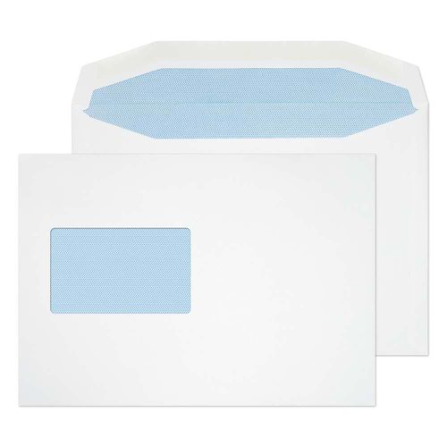 Blake Purely Everyday White Window Gummed Mailer 162x229mm 90gsm Pack 500 Code 3855CBC