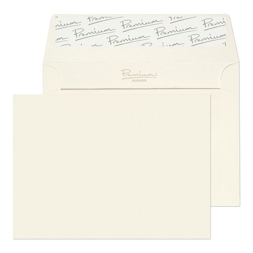 Blake Premium Business High White Laid Peel & Seal Wallet 114X162mm 120Gm2 Pack 25 Code 39154 3P Blake Envelopes
