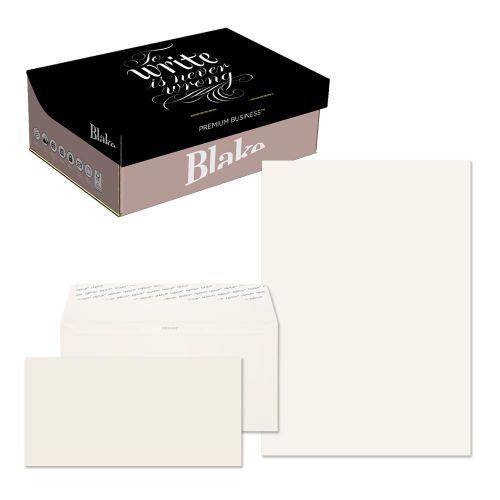 Blake Premium Business High White Laid Peel & Seal SoHo Box 210x297mm 120gsm Pack 250 Code 39670