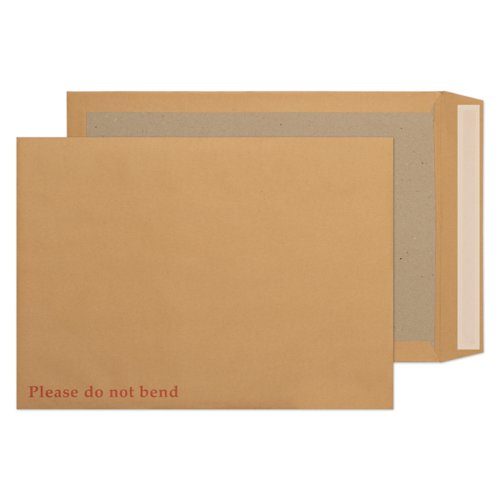 Blake Packaging Manilla Peel & Seal Board Back Pocket 450x324mm 120gsm Pack 100 Code 4200