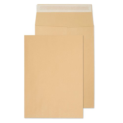 B4  Manilla gusset envelopes with peel and seal strip and expandable sides. These high quality envelopes are great for mailing  innovative marketing, thick documents, prospectuses and so much more. 