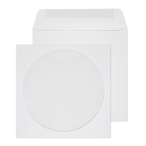 Blake Purely Everyday White Gummed Cd Wallet 125X125mm 90Gm2 Pack 1000 Code 4210Tuc 3P  604434