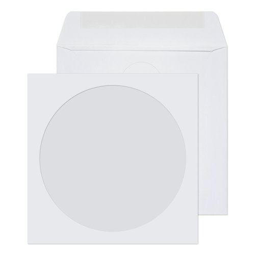 Blake Purely Everyday White Gummed Cd Wallet 125X125mm 90Gm2 Pack 1000 Code 4210Tuc 3P