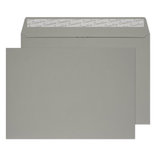 Blake Creative Colour Storm Grey Peel & Seal Wallet 229X324mm 120Gm2 Pack 250 Code 425 3P
