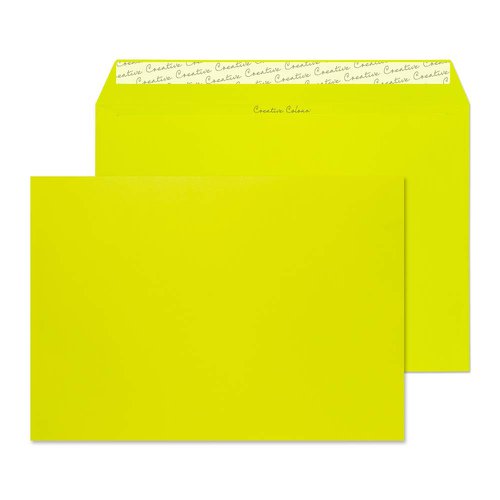 Blake Creative Colour Acid Green Peel & Seal Walle t 229X324mm 120Gm2 Pack 250 Code 441 3P