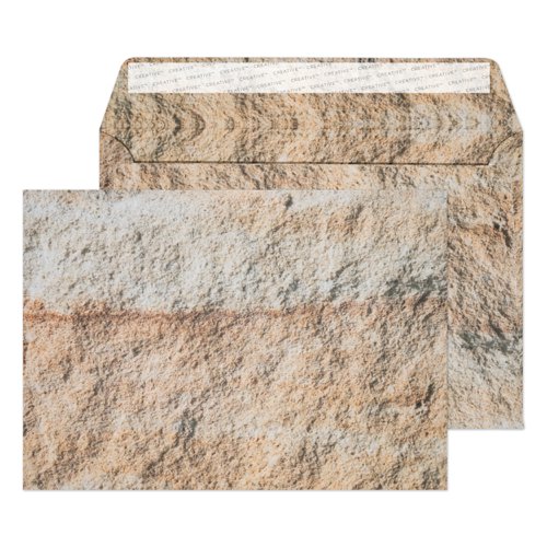 Blake Senses Jurassic Limestone Peel & Seal Wallet 162x229mm 135gsm Pack 20 Code 44NT354