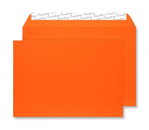Blake Creative Senses Orange Velvet Peel & Seal Wallet 162x229mm 140gsm Pack 20 Code 44V642