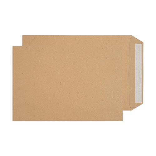 Blake Purely Everyday Pocket Envelope C4 Peel and Seal Plain 115gsm Manilla (Pack 250) - 4522