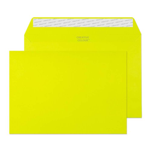 Blake Creative Colour Acid Green Peel & Seal Walle t 162X229mm 120Gm2 Pack 25 Code 45341 3P