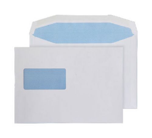Purely Everyday Mailer Gummed High Window White 90gsm C5+ 162x238 Ref 4709 Pk 500 *10 Day Leadtime*