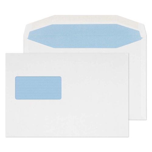 Blake Purely Everyday White Window Gummed Mailer 162x238mm 90gsm Pack 500 Code 4709