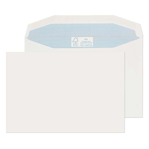 Blake Purely Everyday White Gummed Mailer 162X238mm 115Gm2 Pack 500 Code 4907 3P Blake Envelopes