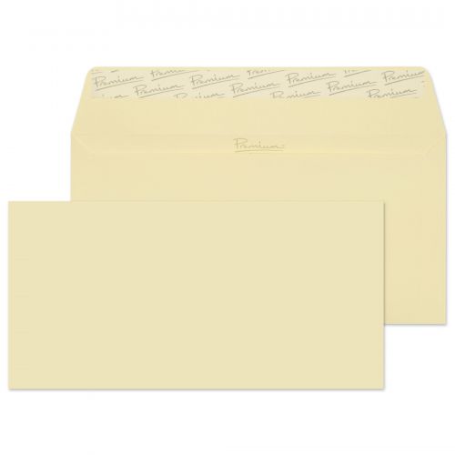 Blake Premium Business Wallet Peel and Seal Vellum Wove DL 110x220mm 120gsm (Pack 500) Code 51882