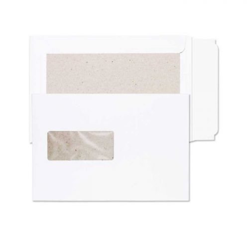 Blake Purely Packaging Board Back Pocket Peel and Seal Window White C5 120gsm (Pack 125) Code 51901W