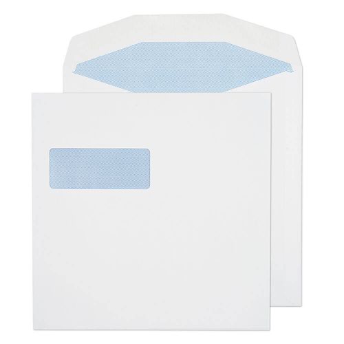 Blake Purely Everyday White Window Gummed Mailer 220x220mm 100gsm Pack 500 Code 5708