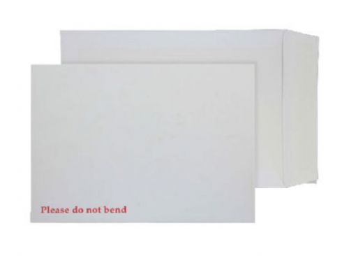 Blake Purely Packaging Board Back Pocket Peel and Seal White 241×178mm 120gsm (Pack 125) Code 6112