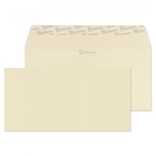 Blake Premium Business Wallet Peel and Seal Cream Wove DL 110x220mm 120gsm (Pack 25) Code 61254