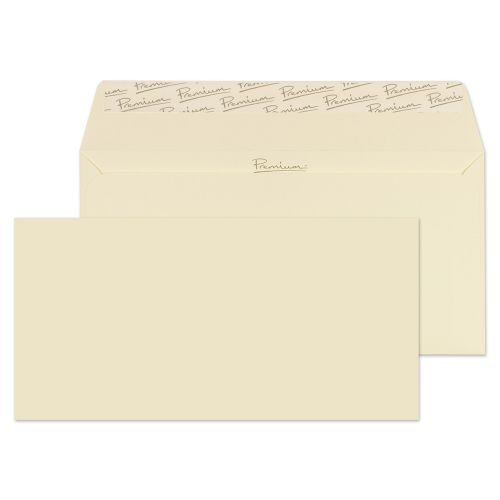 Blake Premium Business Cream Wove Peel & Seal Wallet 110X220mm 120Gm2 Pack 25 Code 61254 3P Blake Envelopes