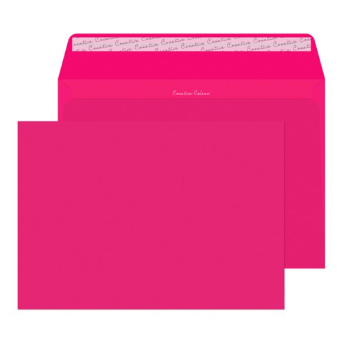 Blake Creative Colour Shocking Pink Peel & Seal Wa llet 229X324mm 120Gm2 Pack 10 Code 63442 3P