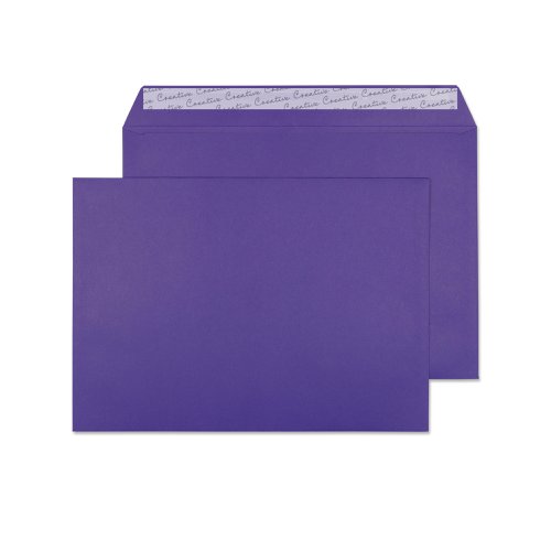 Blake Creative Colour Blackcurrant Peel & Seal Wal let 229X324mm 120Gm2 Pack 10 Code 63447 3P