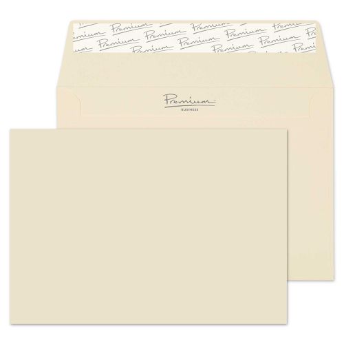 Blake Premium Business Cream Wove Peel & Seal Wallet 114X162mm 120Gm2 Pack 25 Code 64154 3P Blake Envelopes