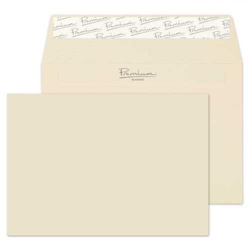 Blake Premium Business Wallet Peel and Seal Cream Wove C6 114x162mm 120gsm (Pack 500) Code 64882PS