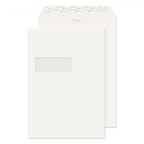 Blake Premium Business Pocket Window Peel and Seal Oyster Wove C4 324x229 120gsm (Pk 250) Code 71892