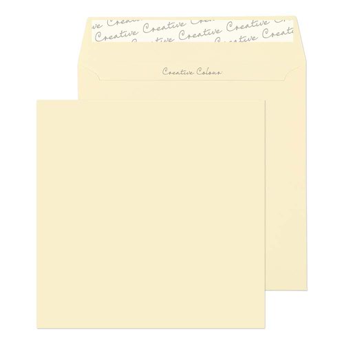 Blake Creative Colour Clotted Cream Peel & Seal Square Wallet 155X155mm 120Gm2 Pack 500 Code 753 3P