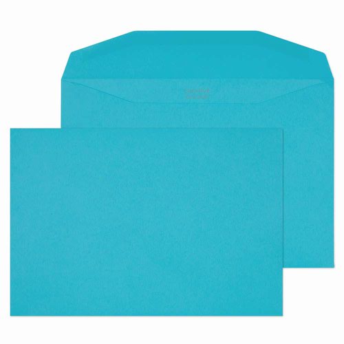 Blake Creative Colour Cocktail Blue Gummed Mailer 162x235mm 120gsm Pack 500 Code 809M