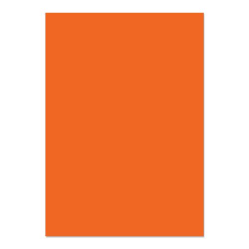 Blake Colour Paper Pumpkin Orange Paper 210 x 297mm 120gsm Pack 500 Code 86405