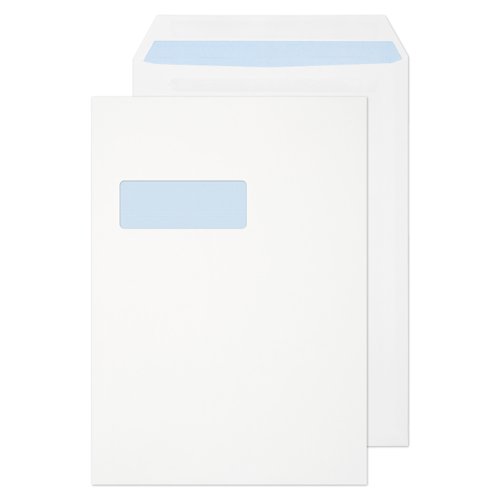 Purely Everyday Pocket Self Seal Window White 110gsm C4 324x229mm Ref 8892 Pk 250 *10 Day Leadtime*
