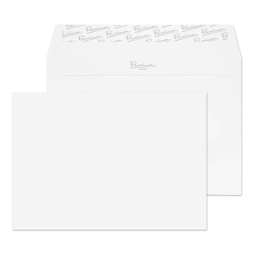 Blake Premium Business Diamond White Laid Peel & Seal Wallet 162X229mm 120Gm2 Pack 50 Code 91455 3P Blake Envelopes