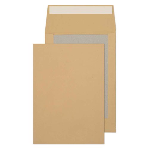Blake Purely Packaging Manilla Peel & Seal Board Back Gusset 324x229mm 120gsm Pack 125 Code 93935M