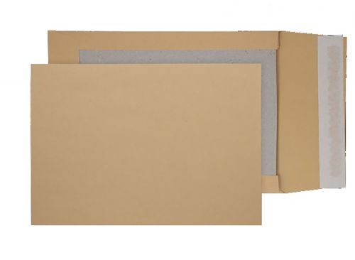 Blake Purely Packaging Manilla Peel & Seal Board Back Gusset 324x229mm 120gsm Pack 125 Code 93935M