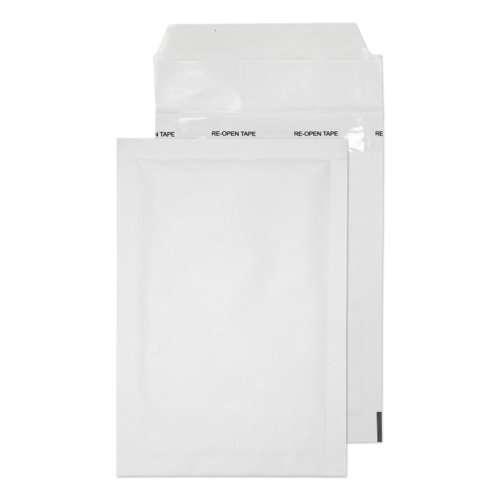 Blake Packaging Envelopes C6 White Pocket Peel and Seal Bubble Padded 90gsm 165x100mm (Pack 200) - A/000