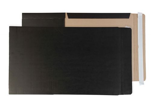 Blake Purely Packaging Black Peel & Seal Book Wrap 475x650mm Pack 20 Code BWA2 +