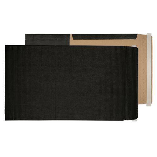 Blake Purely Packaging Black Peel & Seal Book Wrap 475x350mm Pack 20 Code BWA3 +