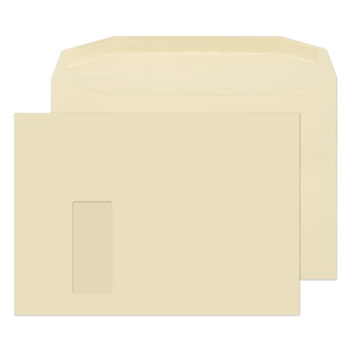 Blake Purely Everyday Cream Window Gummed Mailer 2 29X324mm 100Gm2 Pack 250 Code C8178 3P
