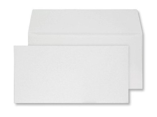 Blake Senses Beautifully White Peel & Seal Wallet 110x220mm 190gsm Pack 50 Code DE243