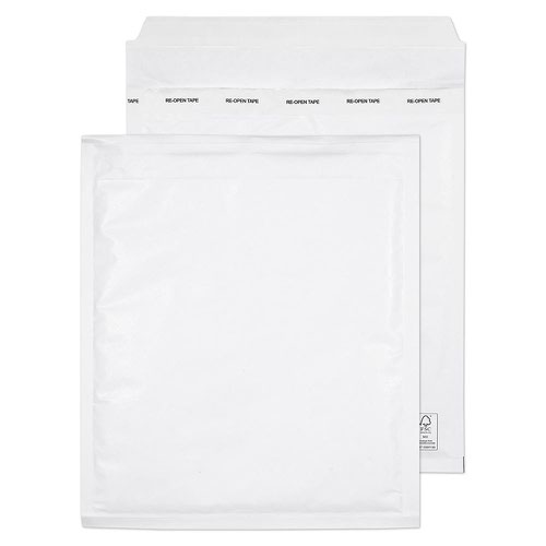 Blake Purely Packaging White Peel & Seal Padded Bu bble Pocket 260X220mm 90Gm2 Pack 100 Code E/2 3P