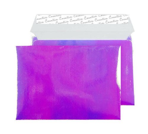 Blake Shine Radiant Red Peel & Seal Wallet 162x229mm 140gsm Pack 100 Code EF396
