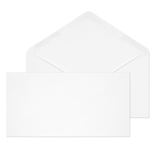 Blake Purely Everyday White Gummed Banker Invitation 106X206mm 90Gm2 Pack 1000 Code Env2172 3P