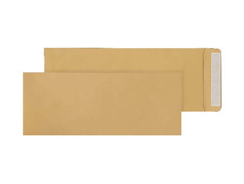 Blake Purely Everyday Manilla Peel & Seal Pocket 381X152mm 115Gm2 Pack 500 Code Env6 3P Blake Envelopes