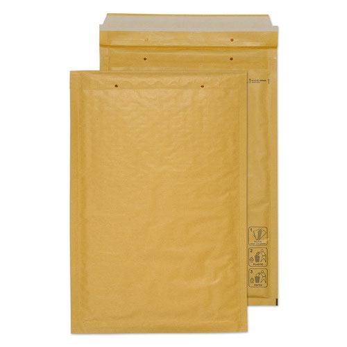 Blake Purely Packaging Gold Peel & Seal Padded Bubble Pocket 335x230mm 90gsm Pack 100 Code F/3 GOLD