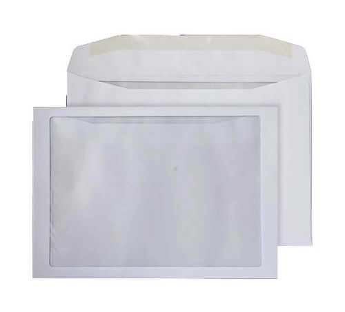 Blake Purely Everyday White Window Gummed Mailer 229x324mm 100gsm Pack 250 Code FFW370
