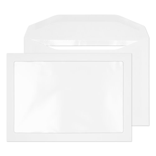 Purely Everyday Mailer Gum Full Face Wndw White 100gsm C5 Ref FFW378 Pk500 *10 Day Leadtime*
