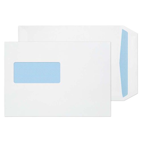 Blake Purely Everyday Pocket Envelope C5 Self Seal Window 90gsm White (Pack 500)